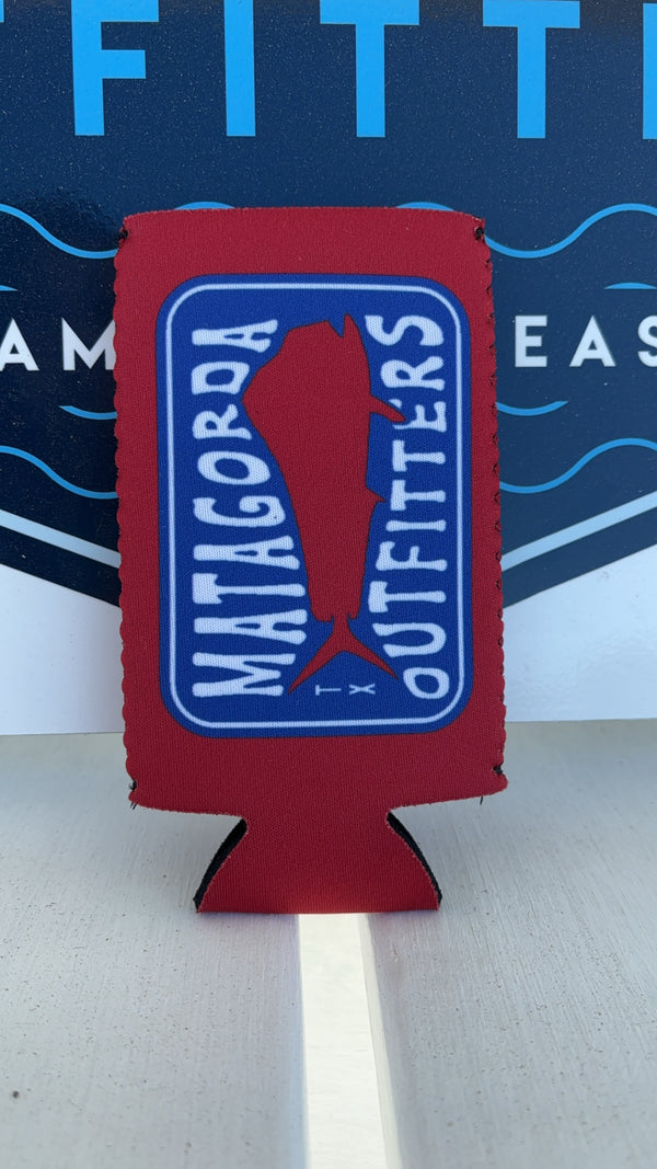 Red White & Blue Scooby- Tall Koozie