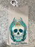 Beige Skull- Canvas T Shirt